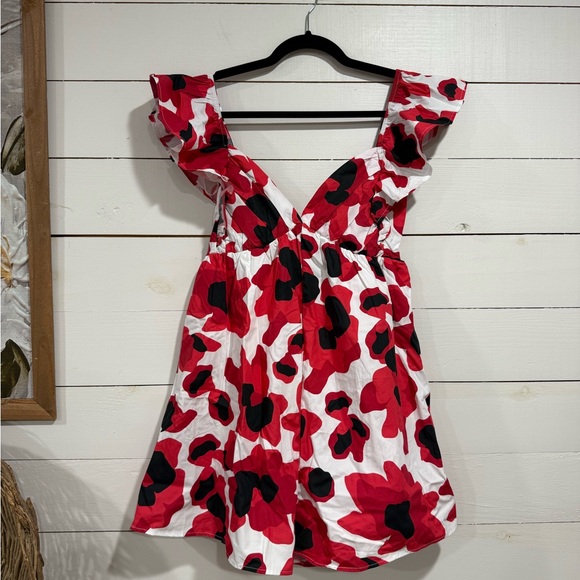 New! Peach Love Romper - Picture 1 of 5